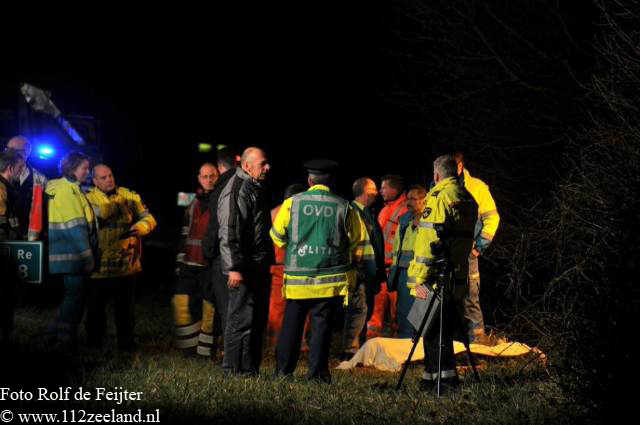 Man omgekomen bij ongeval A58